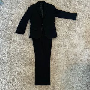 Boys size 8 black Calvin Klein suit